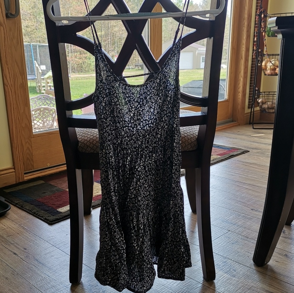 Navy & White Divided by H&M Dress